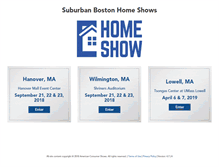 Tablet Screenshot of mahomeshows.com